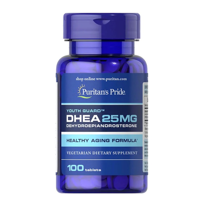 

DHEA 25 mg Dehydroepiandrosterone 100 Tabs/ Bottle Healthy Aging Formula