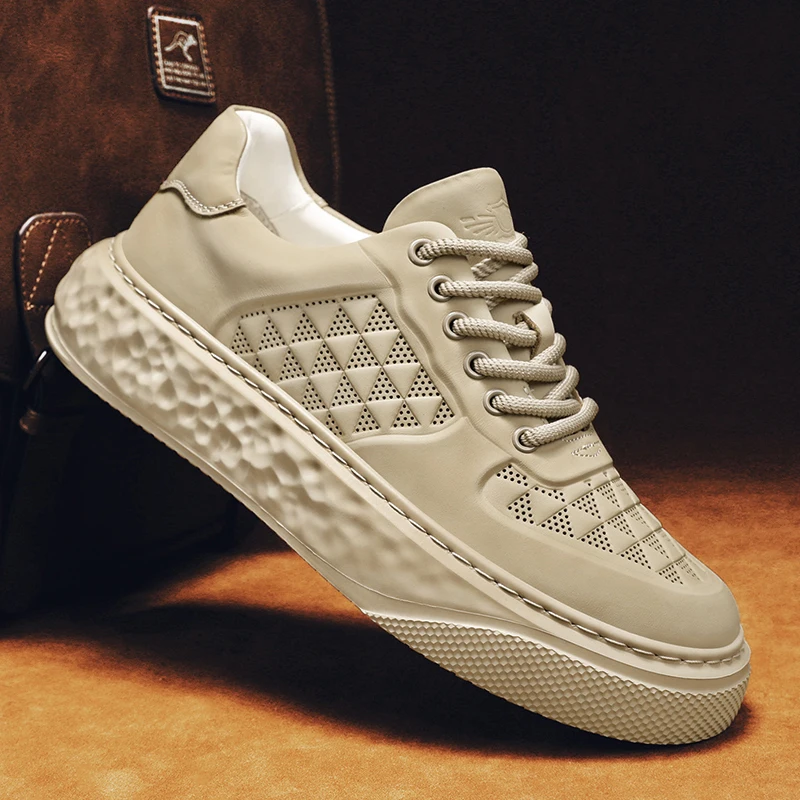 

Designer Sneakers for Men New All-match Flats Casual Shoes Breathable Mens Loafers Men's Elastic Band Original Shoes 2023 New