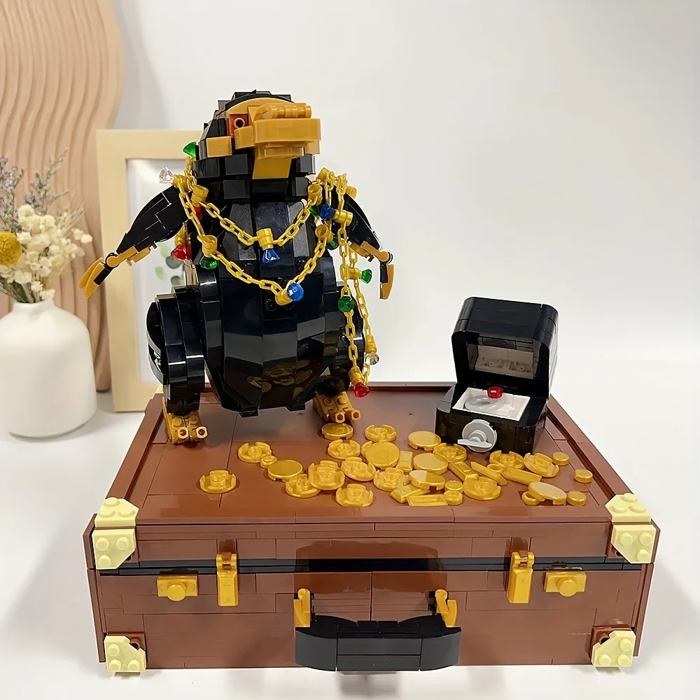 Модель Echidna Sniff строительные блоки 1404 шт. обучающие настольные украшения сделай