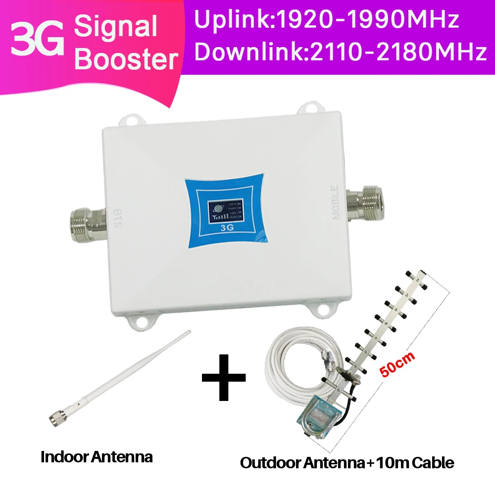 Мобильный усилитель сигнала ZQTMAX (LTE Band 1) 2100 UMTS 3G (HSPA) WCDMA МГц Усилитель сотового
