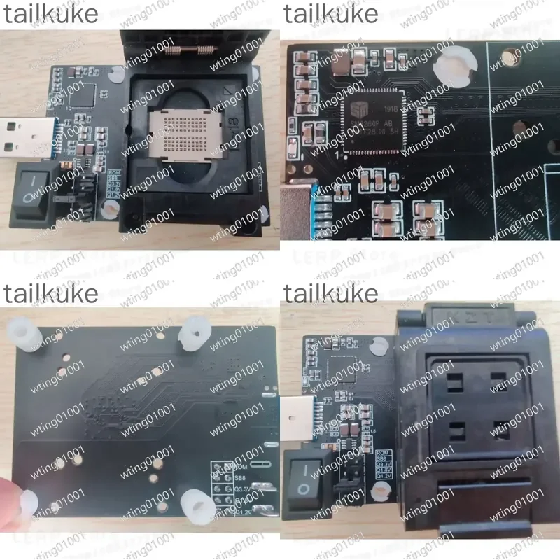 Фото Профессиональный диагностический инструмент для очистки флеш-чипов USB-накопителей SM3280, BGA132, 152, 8CE и микросхем памяти №1