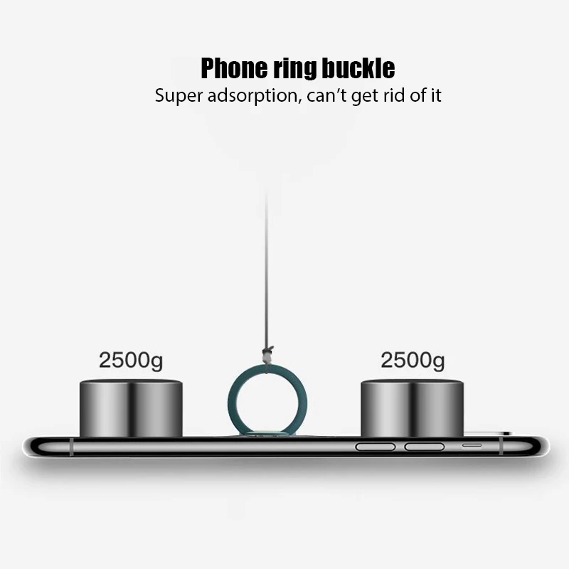 New The 306-Degree Rotating Smart Circular Phone Ring Holder Is Used In Apple, Samsung, Xiaomi, Redmi, Huawei Ect Smart Phones