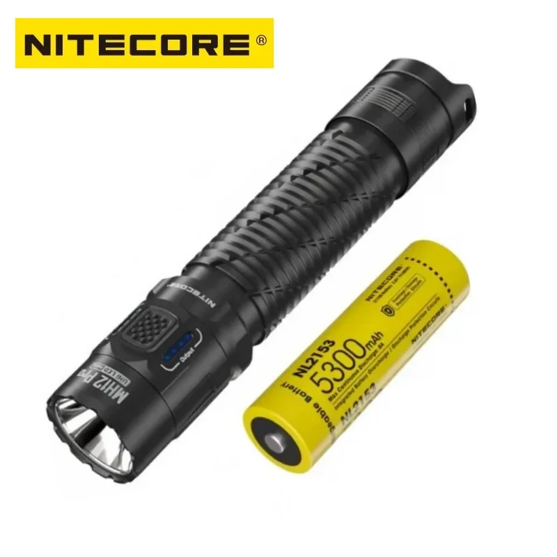 

Фонарик NITECORE MH12 Pro, фонарь с аккумулятором 21700 лм