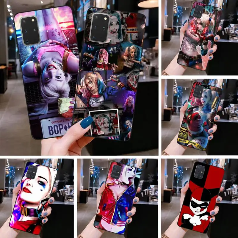

Harley Quinn Phone Case For Samsung Galaxy S21 Plus Ultra S20 FE M11 S8 S9 plus S10 5G lite 2020