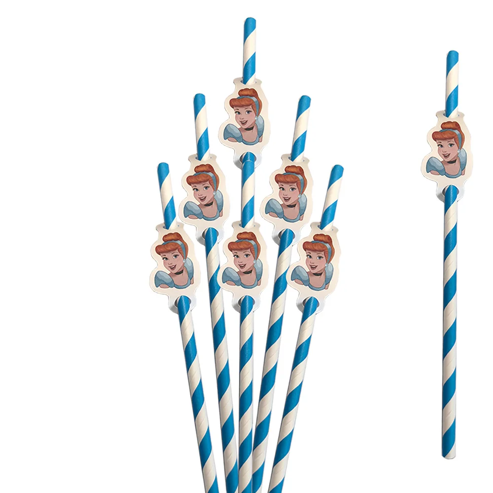 

Бумажные соломинки Disney Золушка