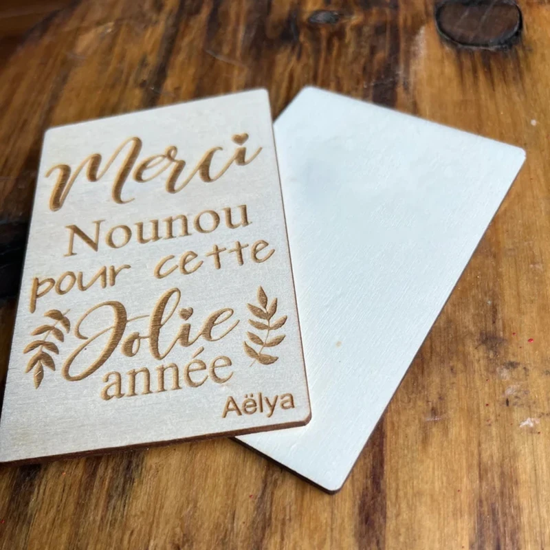 Индивидуальные магниты для хранения даты свадебное украшение дерево