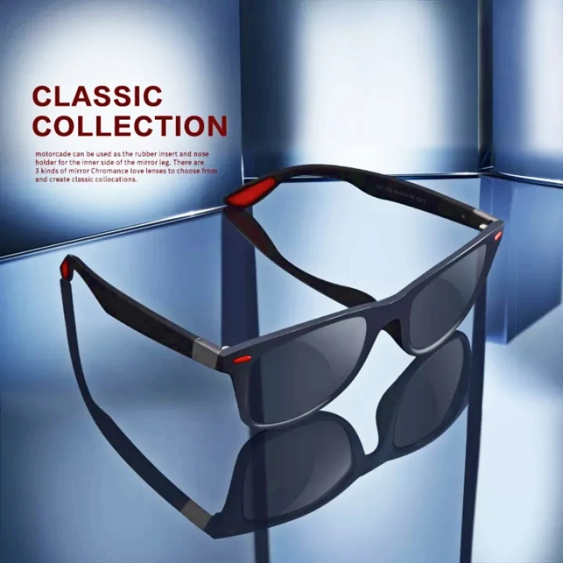 

Солнцезащитные очки поляризационные UV400 для мужчин и женщин, брендовые дизайнерские для вождения, винтажные квадратные солнечные очки