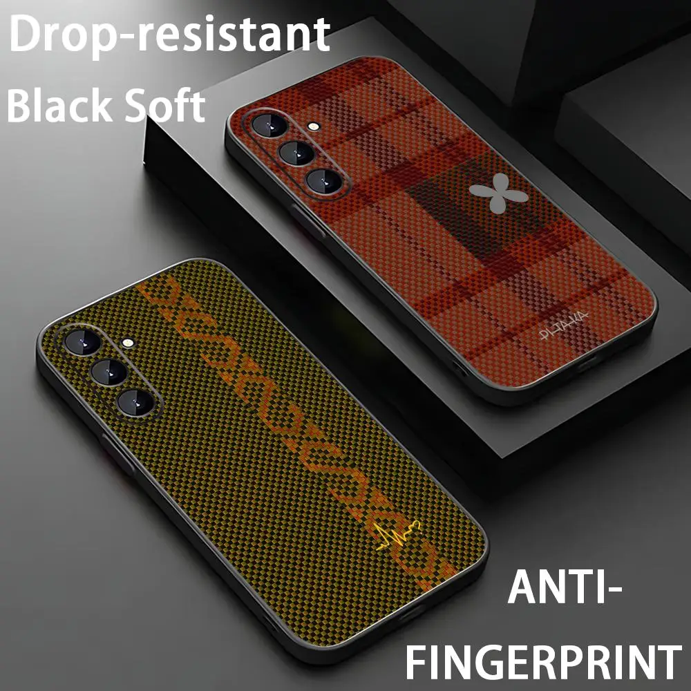 Фото Чехол PITAKA для телефона Samsung Galaxy S26 S25 S24 S23 S22 S21 Plus Ultra Fold A, мягкий, черный №1