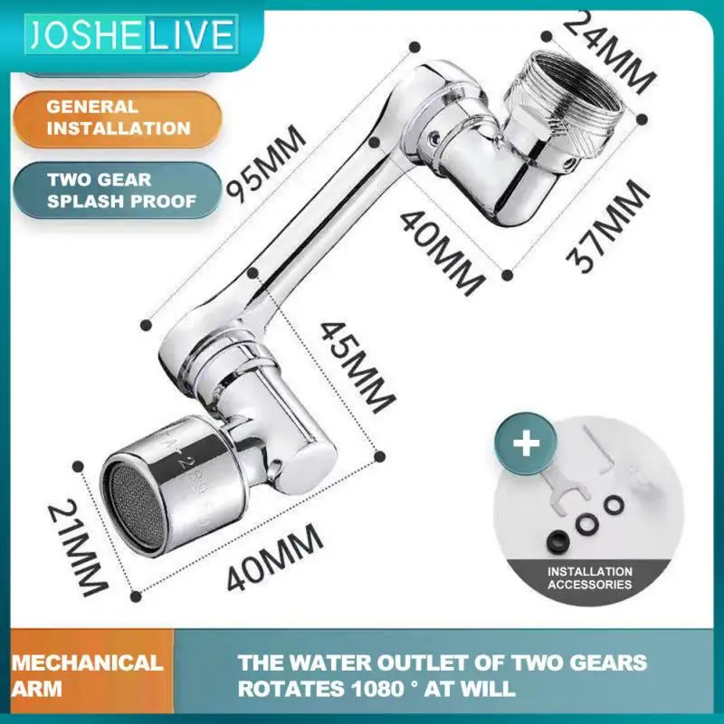 

Rotatable Multifunctional Extension Faucet Faucets Extender 2023 1080 Rotating Convenient Installation Splash Filter Hot Faucet