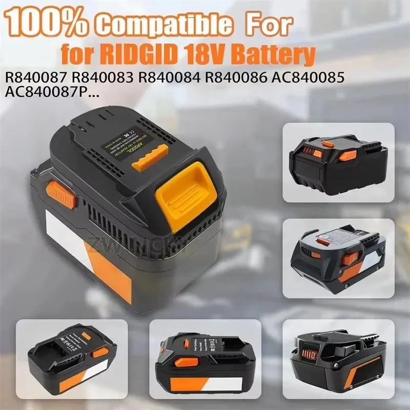 Адаптер батарей Ridgid AEG 18V к DeWalt 18-20V