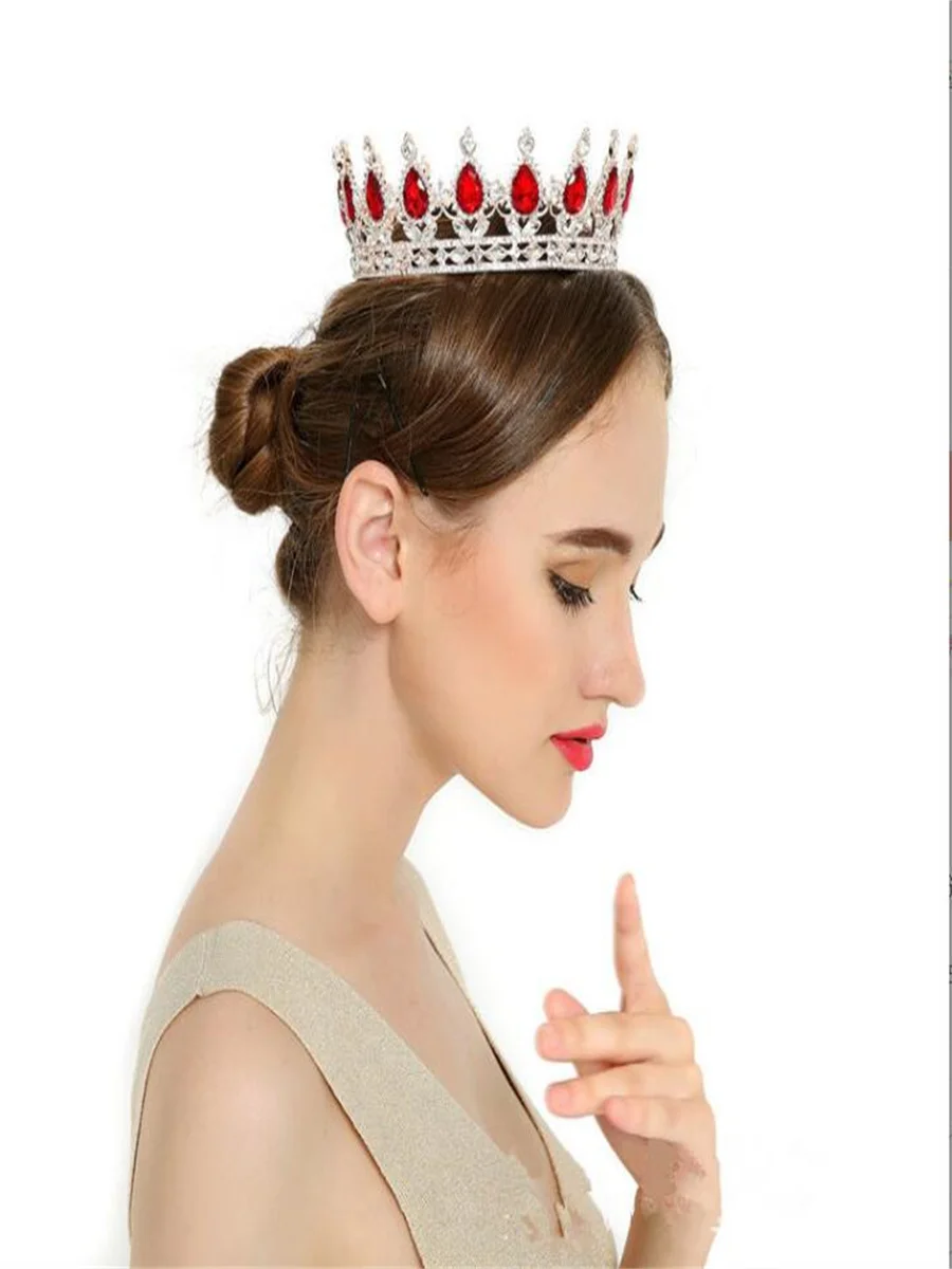 

Alloy Bride Jewelry Crown Hair Accessories ，Support customization。