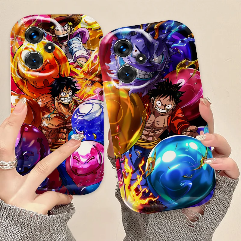 Мультяшный крутой чехол O-ne P-ieces для Xiaomi Redmi Note 13 12 12S 11S 11 10 9 8 10A 9C Pro Plus