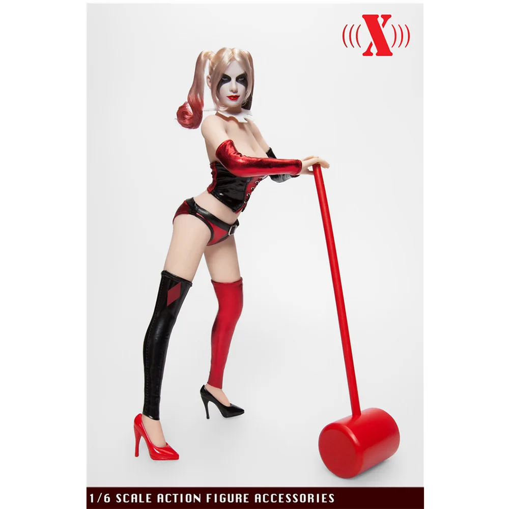 

Clown Head Sculpture 1/6 for 12inch TBL PH Action Figures Female Body OB OD BJD Dolls Collection In Stock