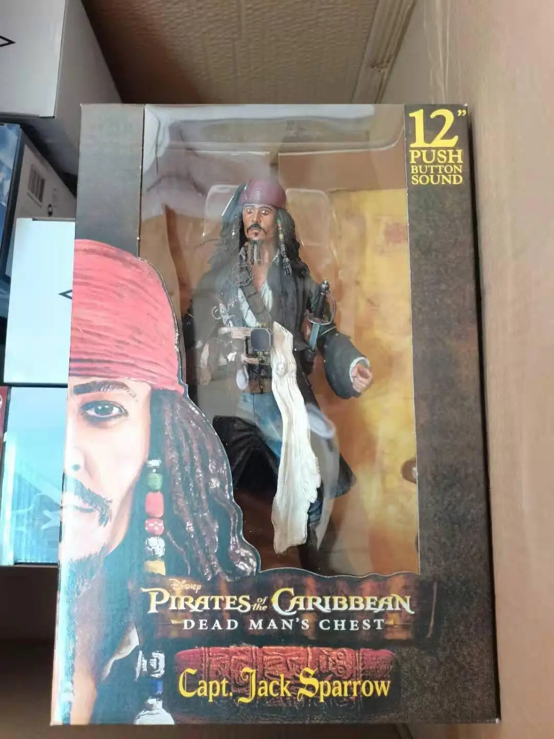 SHF Pirates of the Caribbean Dead Men Tell No Tales Jack Sparrow PVC Action Figure Collectible Model Doll Toy 28cm images - 6