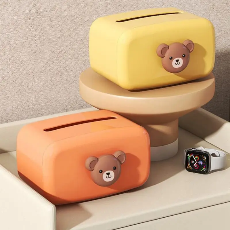 

Мультяшный бумажный ящик, простой и экстравагантный креативный ящик для хранения, милая корзина для бумажных полотенец, 2023 коробка для салфеток