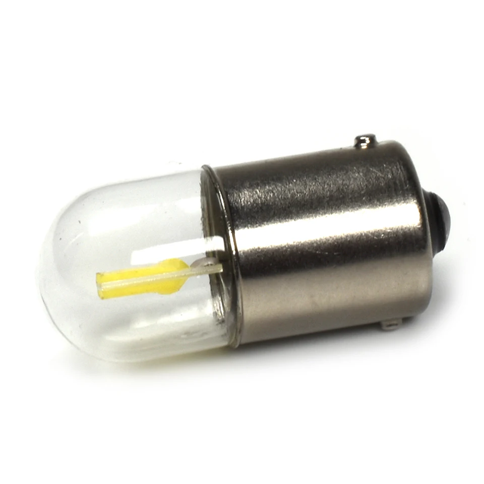 Светодиодная лампа Sapphire COB, 1156 яркое стекло для автомобиля, R10w, R5w, Ba15s, Bau15s, G18.5, T16, мотоциклетная лампа указателя поворота, автомобильная, задняя, 12 В, белая