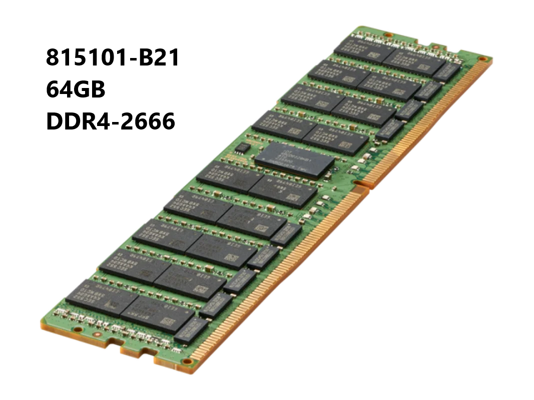 Новая смарт-память 815101-B21 64 ГБ, 4Rx4 DDR4-2666 CL19 ECC, зарегистрированная флэш-память для серверов H + P-E-ProLiant GEN10 Новая смарт-память 815101-B21 64 ГБ, 4Rx4 DDR4-2666 CL19 ECC, зарегистрированная флэш-память для серверов H + P-E-ProLiant GEN10
