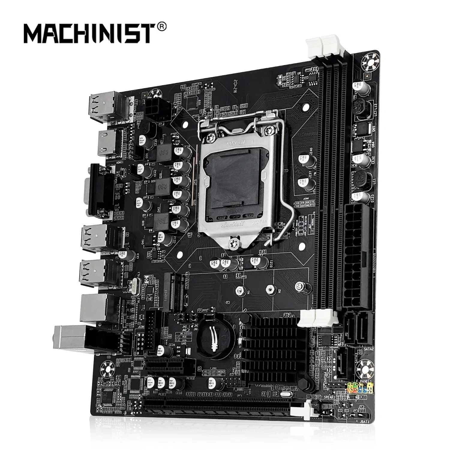 Материнская плата MACHINIST H61C LGA 1155 DDR3 оперативная память совместимая с процессором