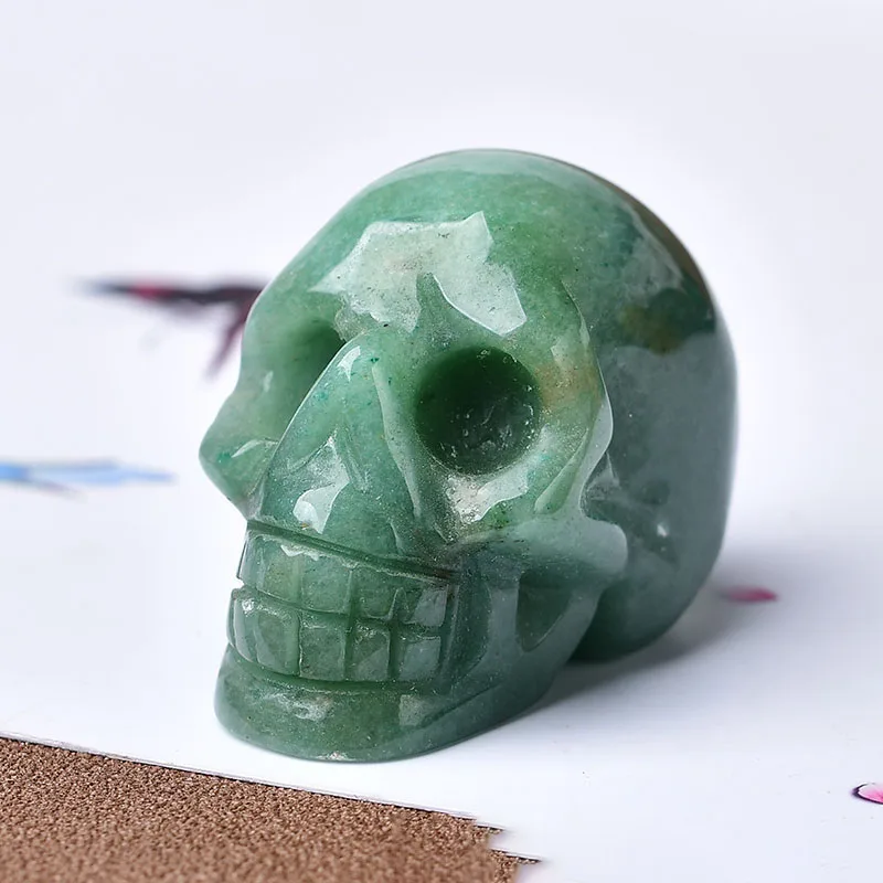 

1-2 "Природный Опал, камень, Череп, статуя, домашний декор, Белый хрустальный камень, черепа, поделки, подарки, искусственный подарок, 1 шт.