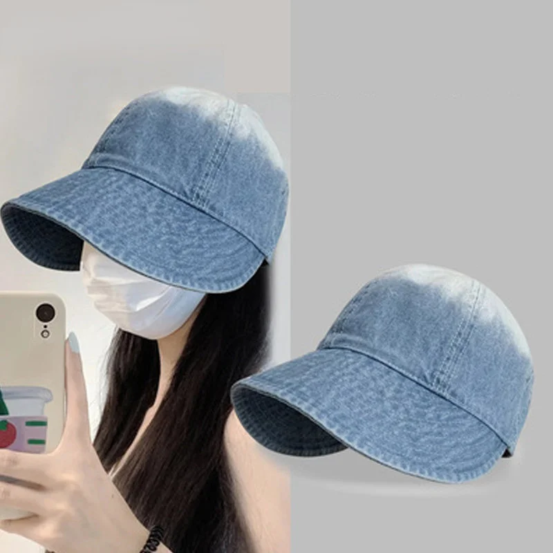 

Spring Summer Wide Brim Sun Hat Drawstring Adjustable Caps for Men Women Foldable Beach Hats Quick-drying Visors Fisherman Cap