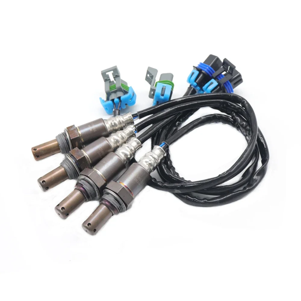 4шт вверх+вниз 12589321 12599866 Датчик кислорода Air Fuel Ratio Lambda O2 для Chevy Silverado Suburban Tahoe GMC Sierra