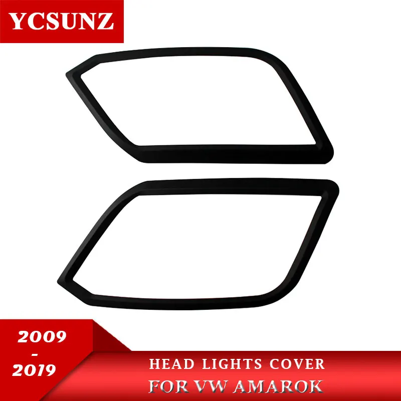 Фара окружает отделкой для Vw Amarok 2009 2010 2011 2012 2013 2014 2015 2016 2017 2018 2019 углеродное