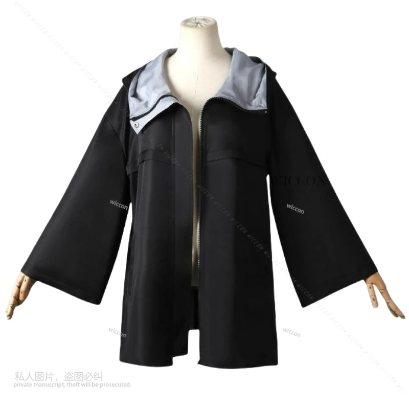 Nazuna Nanakusa костюм для косплея из аниме звонок ночи черное пальто вампира плащ жилет