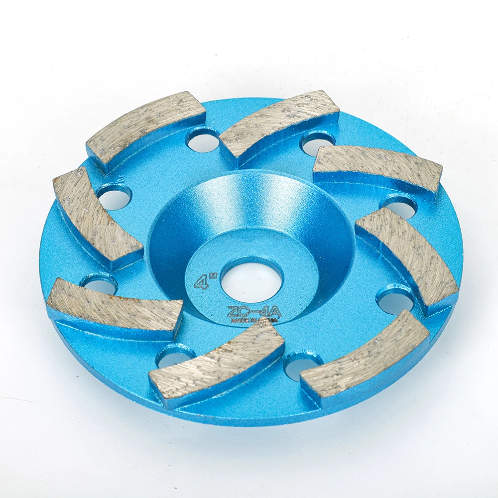 4 Inch 100mm Diamond Grinding Block Polishing Wheel Cement Concrete Metal Plate Grind Head Bowl Stone Floor For Grinder Machine