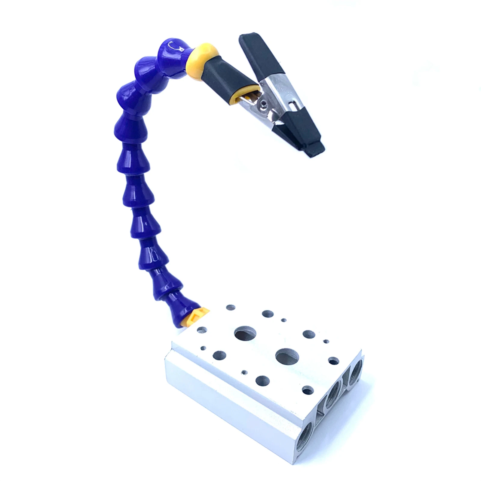 

Bench Vise Table Clamp With Flexible Arms Soldeirng Iron Holder PCB Welding For The Heat Resistance Model Airplane Repair