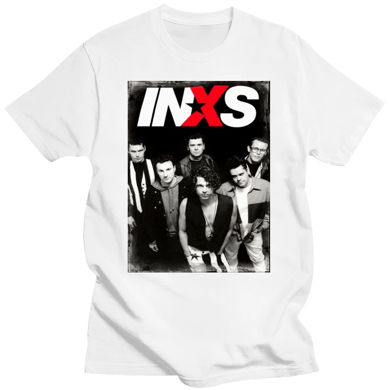 

Футболка INXS Майка Майкл Хеленс из сериала «никогда не рвется»
