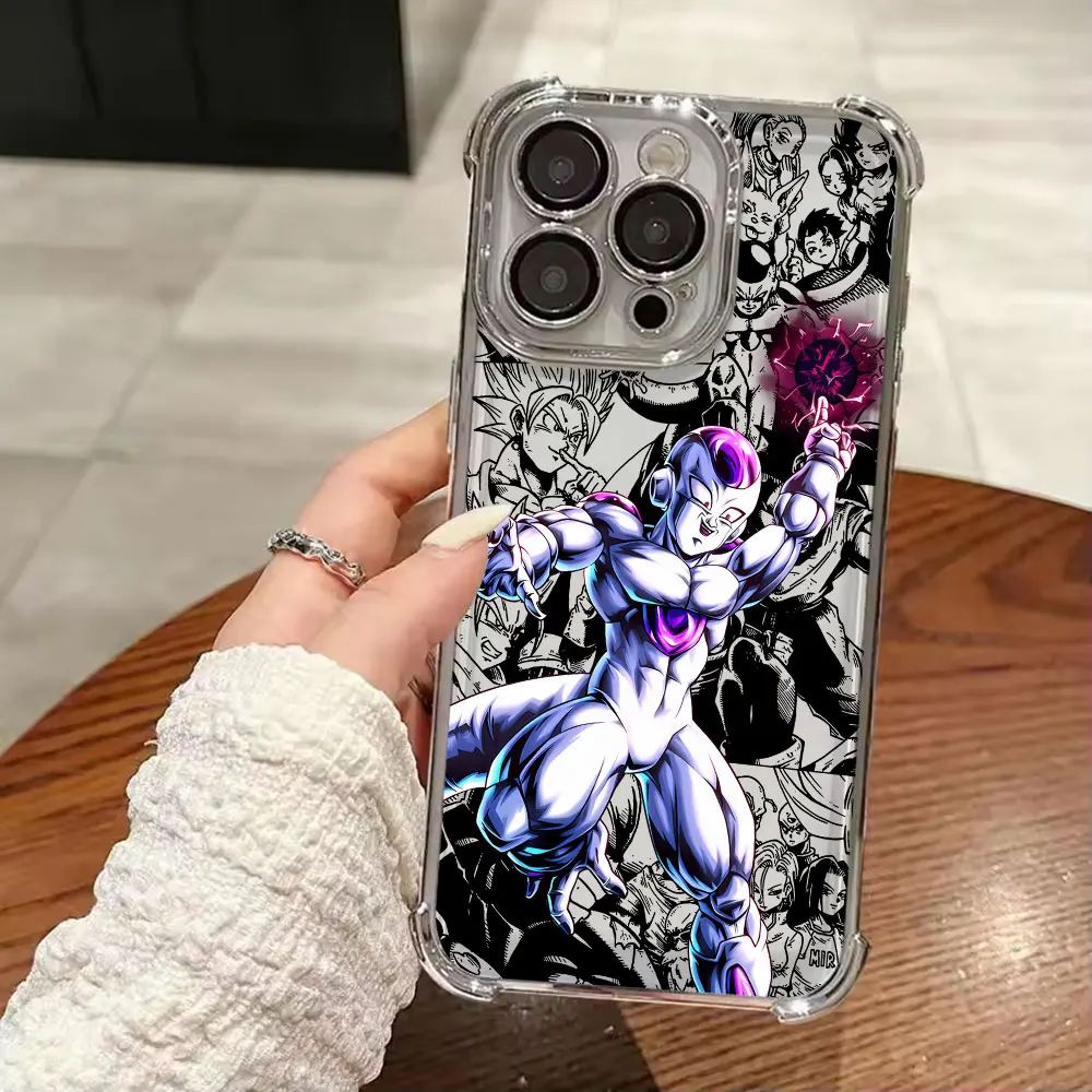 Фото Чехол для телефона с изображением аниме персонажей Goku, Vegeta, Frieza для Huawei Honor X6d, 600, x8d, X5c, X7d, Magic7, Play10, 400, X9d, X6c Pro Lite 4G 5G, защита от падений №3