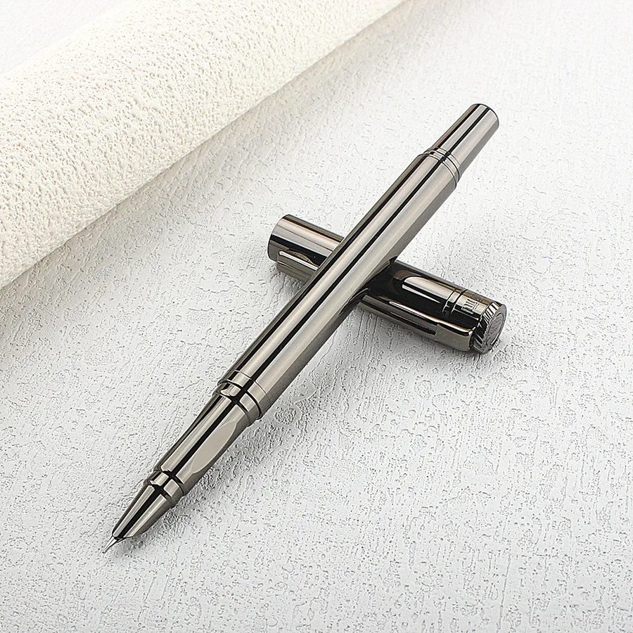 

Металлическая перьевая ручка MONTE MOUNT Jinhao 75/35 чёрно-красная