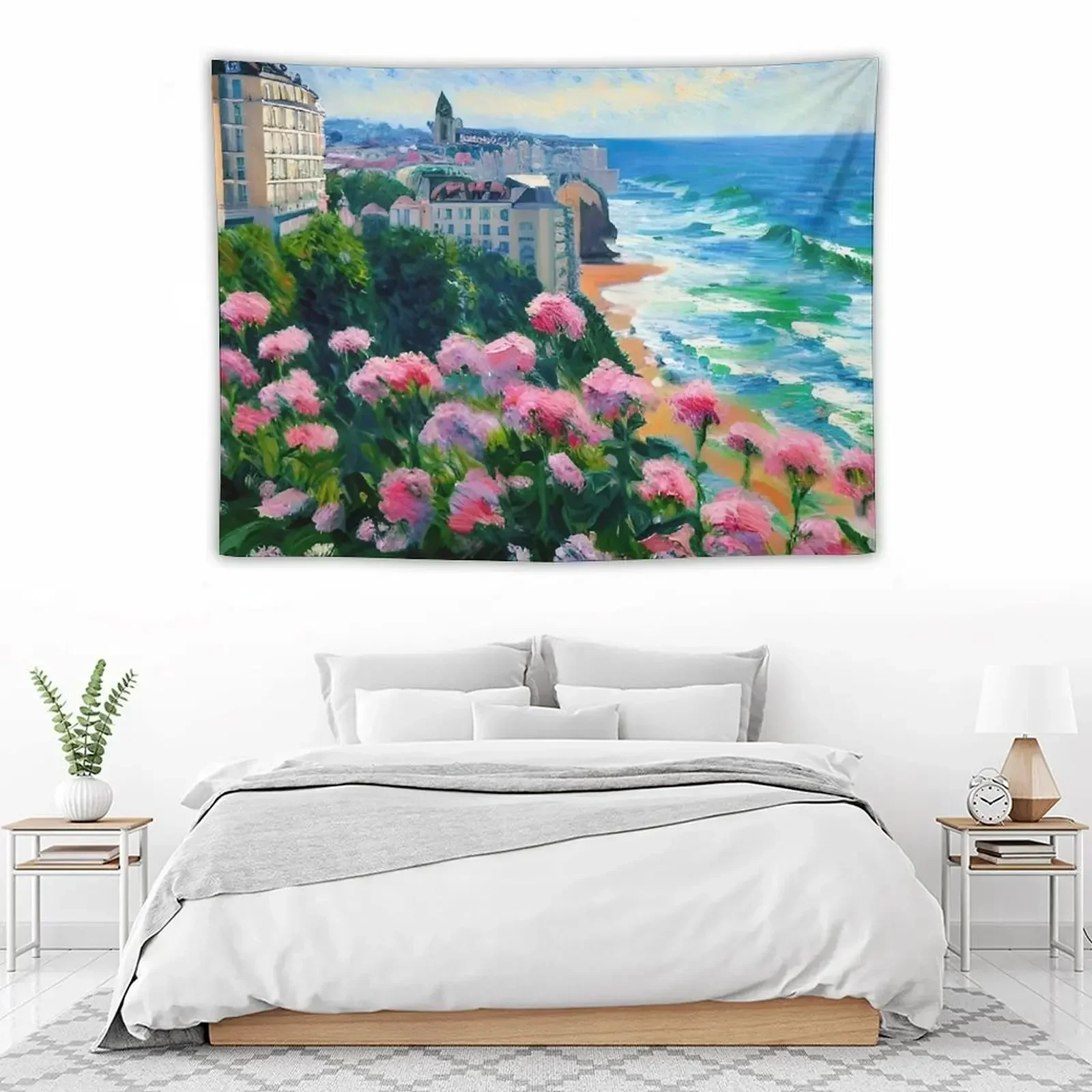 Французский гобелен с масляной живописью биаррицев Baskeland обои для спальни