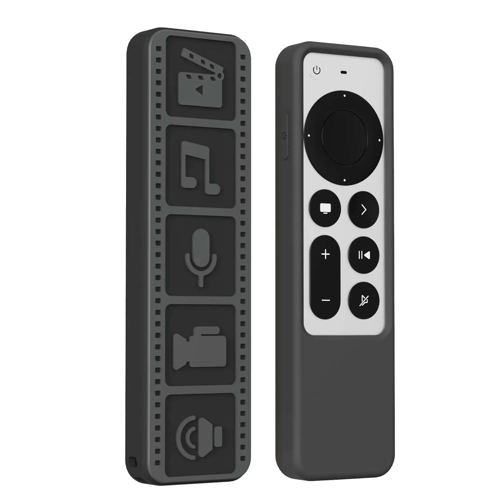 

Защитный чехол для пульта дистанционного управления TV 4K Противоскользящий прочный Противоскользящий светящийся Силиконовый противоударн...