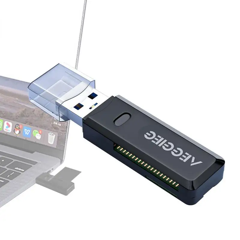 Фото Многофункциональный адаптер CardUSB для камеры, USB, Кардридеры, высокоскоростная Мобильная зеркальная камера, Разъем для карты рекордера №1