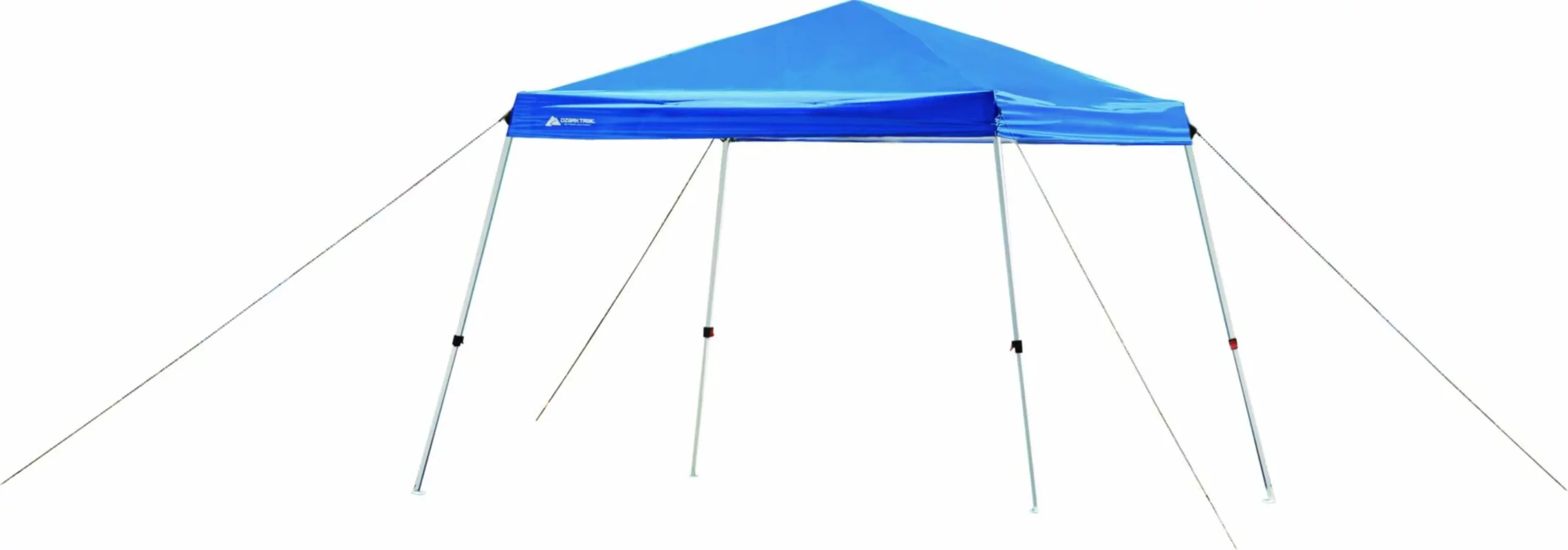 

Ozark Trail 10' x 10' Instant Slant Leg Canopy, Blue, outdoor canopy gazebo canopy tent