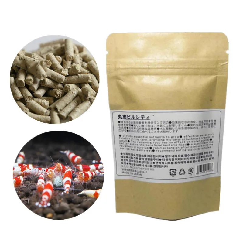 40 г аквариумные креветки Natto еды полное изысканность Bacillus Subtilis Улитка Рыба