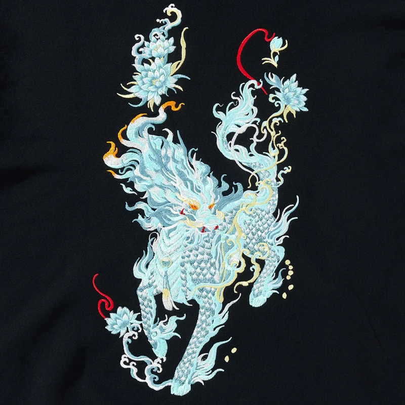 Lyprerazy худи с вышивкой Кирин