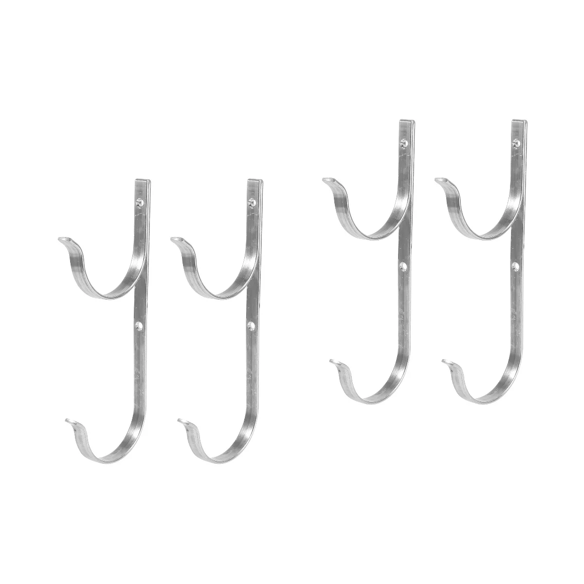 

Pool Hanger Aluminum Swimming Storage Hooks Hangers Leaf Rakes Skimmers Brush Kit Poles Cleaning Accessory Organize Aluminium