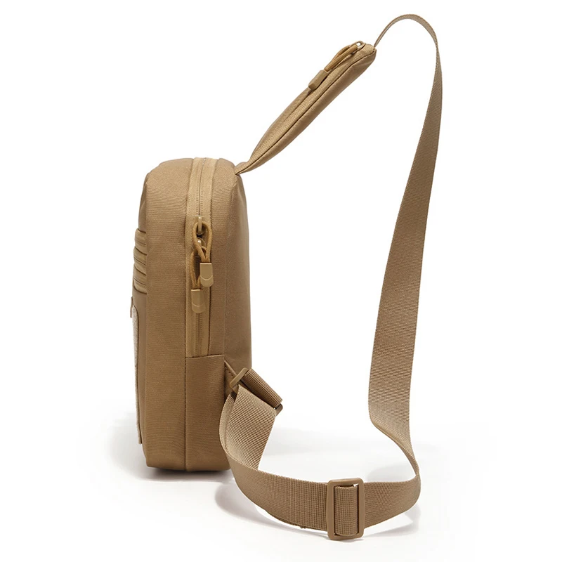 Military Outdoor Chest Bag Tactical Backpack Shoulder Bag Multifunction Camping Airsoft CS Crossbody Bags with Pistols Holster