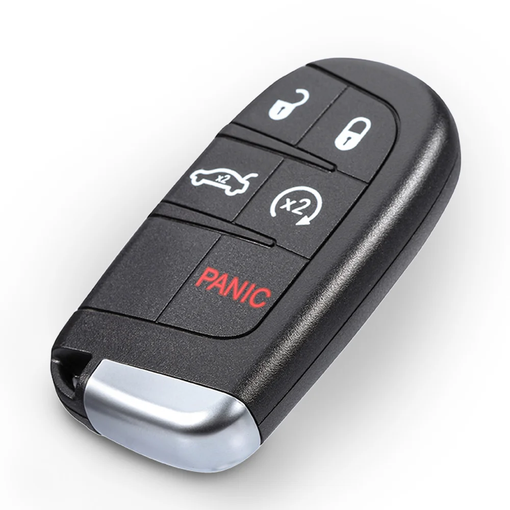 

ЛУЧШИЙ КЛЮЧ 4 + 1 5 кнопок, чехол для дистанционного ключа автомобиля, смарт-чехол без ключа для Dodge Dart Charger Challenger, Chrysler 300, для Jeep