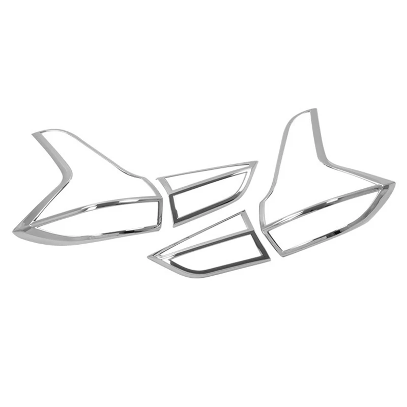 

Хромированные задние фары s, крышки для Mitsubishi Xpander 2017 2018 ABS, автостайлинг, автозапчасти, аксессуары