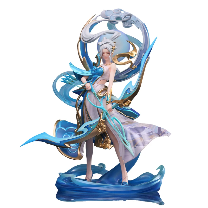 

In Stock Jia Luo King of Glory Anime Figure Models Jia Luo Anime Game Figurine Periphery Collection 1/7 Action Toy Figures Toys