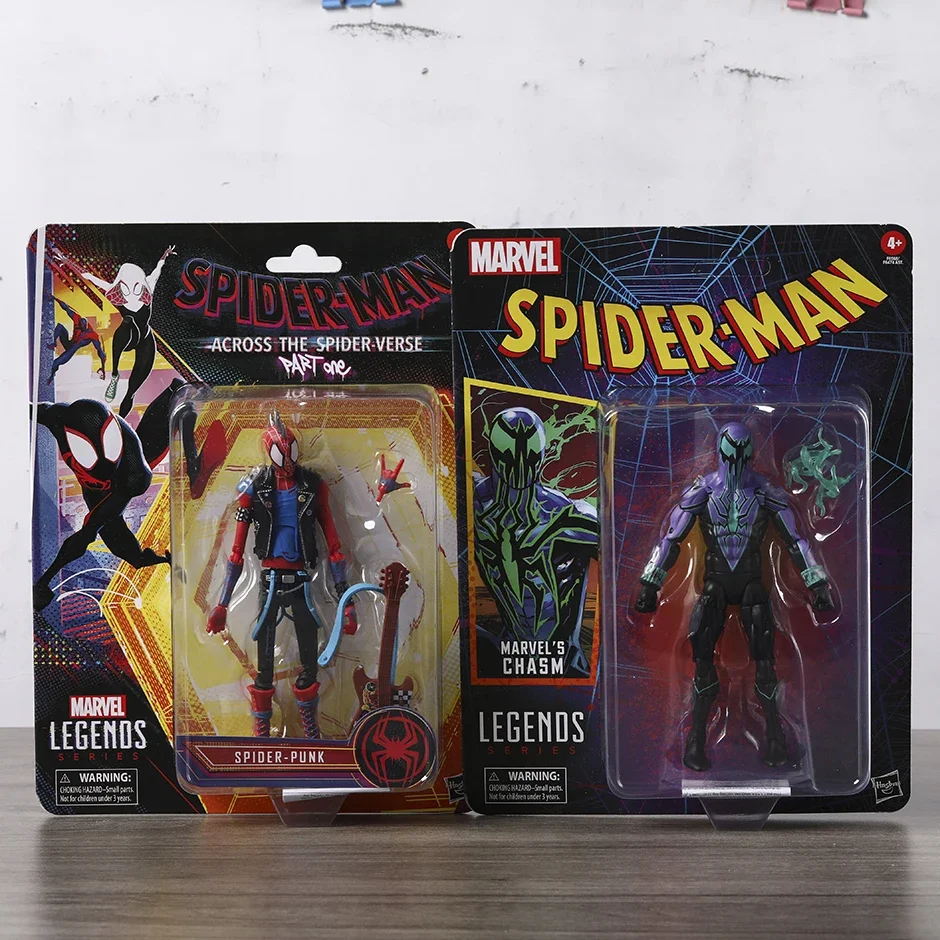 Человек-паук Across the Spider-Verse Spider-Punk Chasm экшн-фигурка модель игрушки из ПВХ