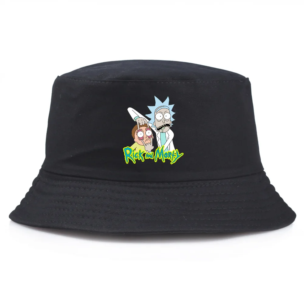 

Summer Grimace Anime Bucket Hat for Men Women Cartoon Printd Cotton Panama Hip Hop Caps Sun Protection Fishing Fisherman Hat Bob