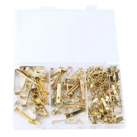 200pcs photo frame hook without trace gold with nails diy photo hook set nordic picture frame hook