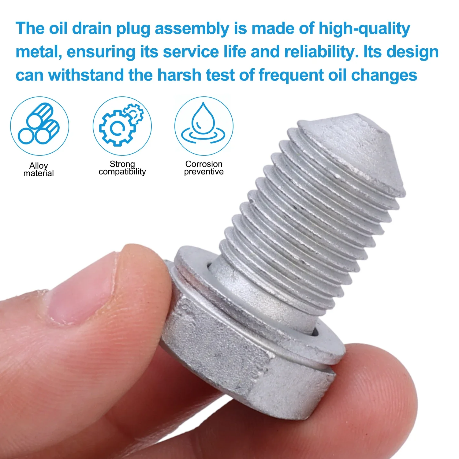 Volkswagen Автомобильный винт слива масла болт двигателя пробка сливного отверстия