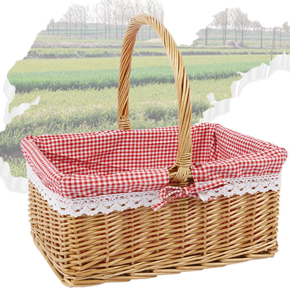 

Pink Gift Basket Outdoor Storage Practical Outdoor Storage for Home