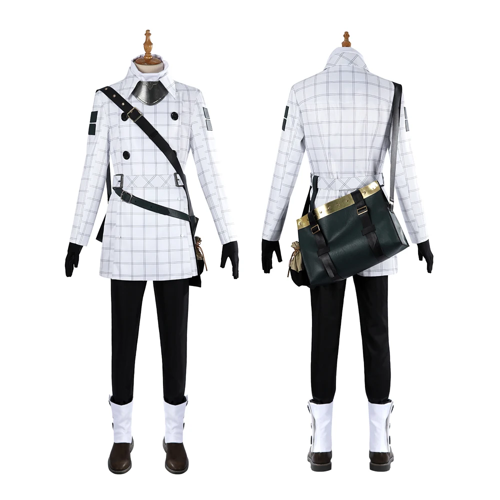 New Game Metaphor Halloween Carnival Party ReFantazio Elda Youth Role-Playing Costume High-Quality Performance