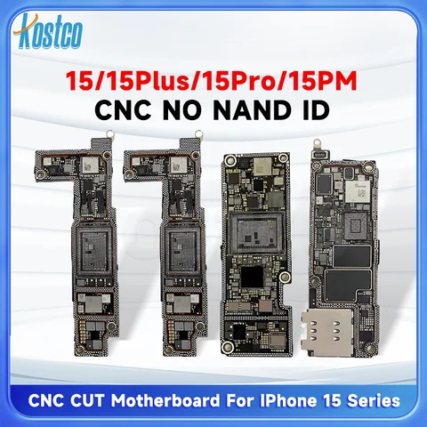 Материнская плата с ЧПУ для iPhone 15 Pro Max Plus 4G 5G Drill CPU Baseband Материнская плата AP RF CPU Логическая плата Удаление использовать для инструмента Swap